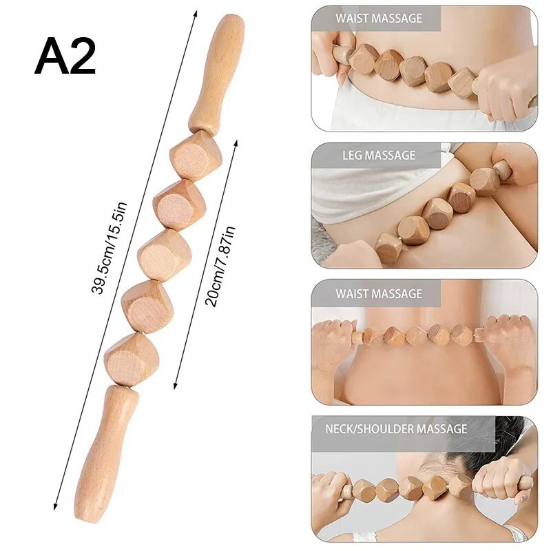 Wood Therapy Massage Tools for Body Shaping,anti Cellulite Lymphatic Drainage