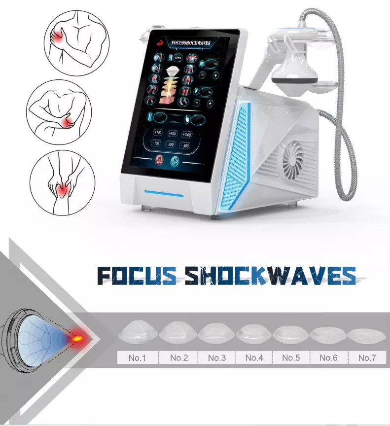 FSWT Focused Shockwave For Pain Relief Physiotherapy Focus Shockwave Machine