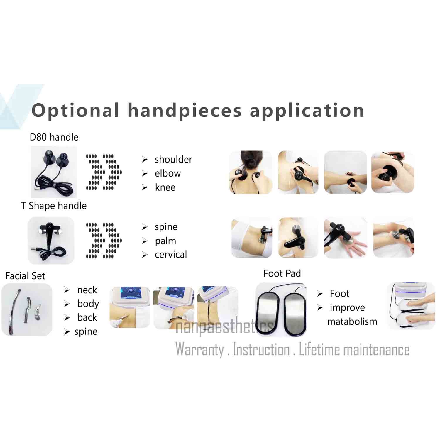 Smart Tecar Therapy Machine CET RET Pain Relief Sports Injury Facial Skin Care