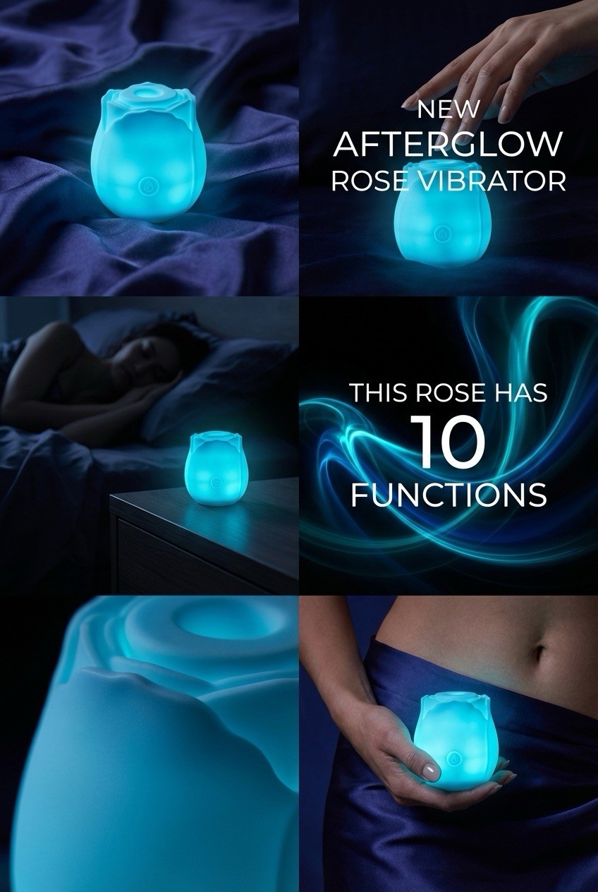 Rose Personal Massager – Rechargeable Waterproof Wellness Device
