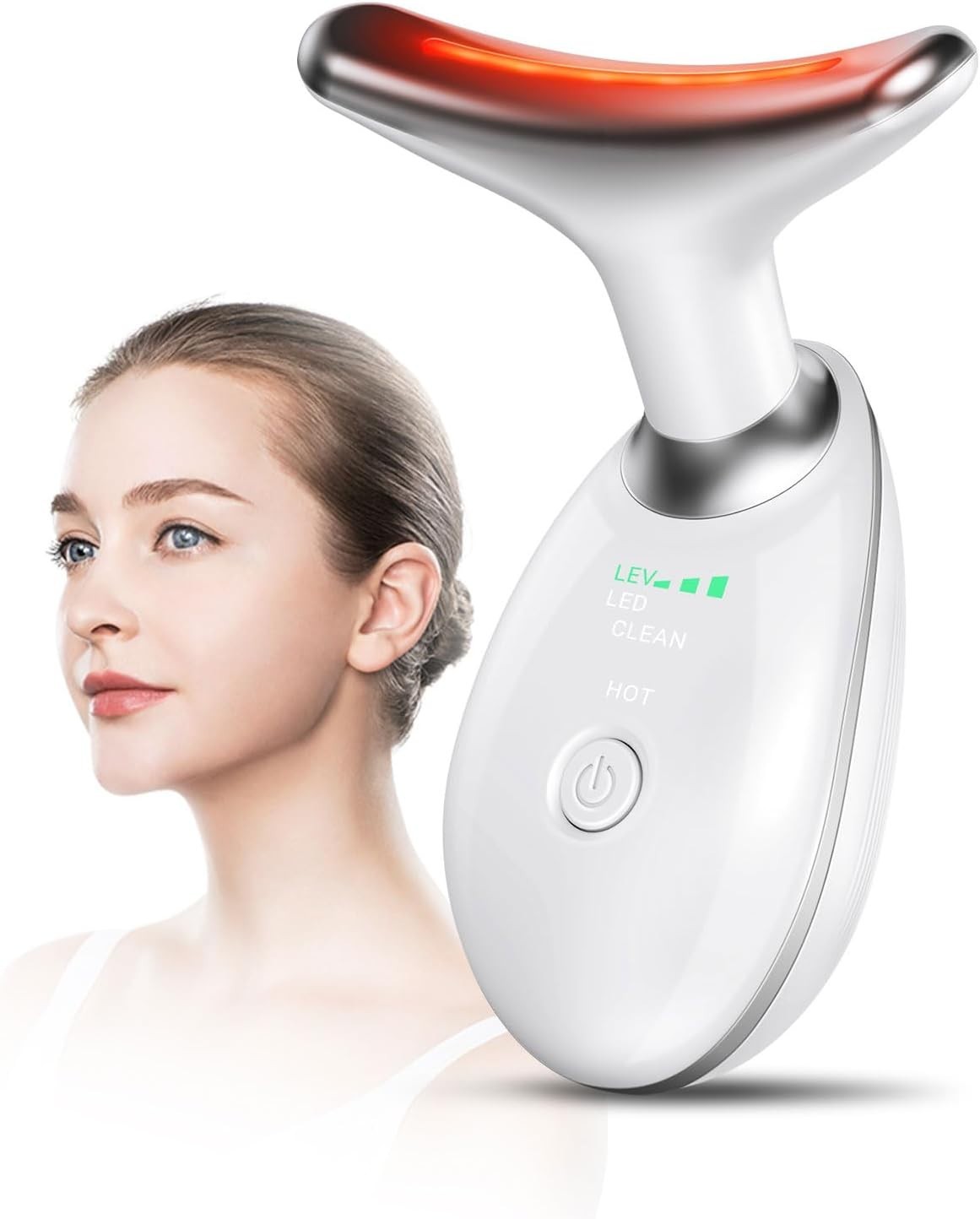 Neck & Face Massager – Skin Care Roller with 3 Modes