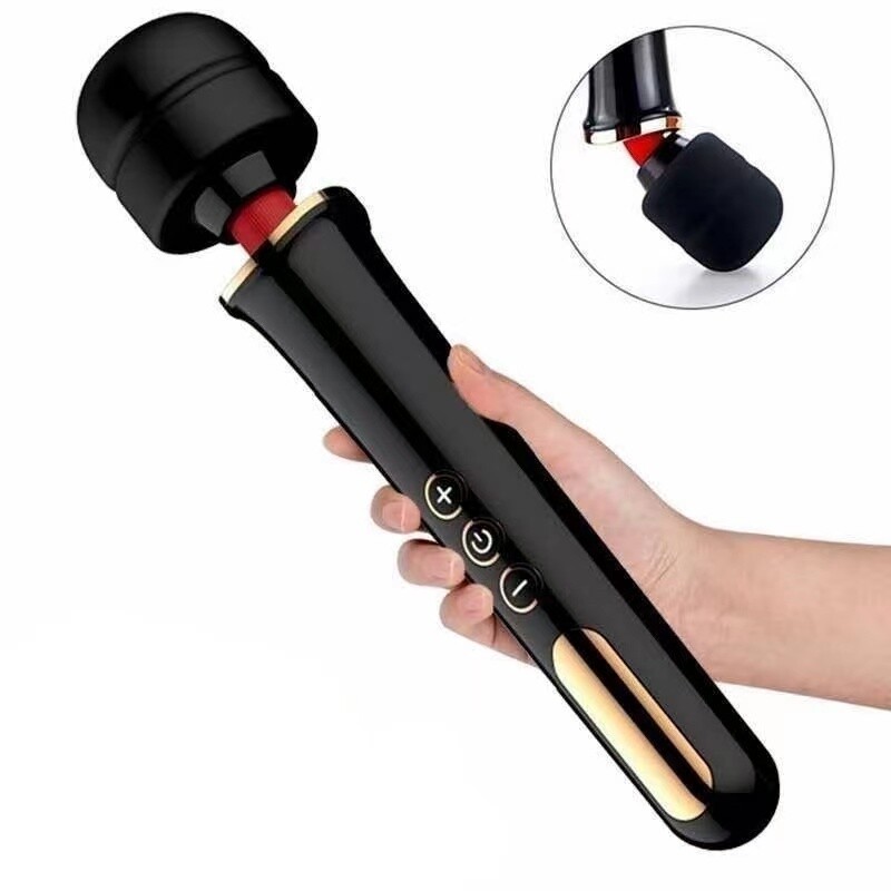 USB Wireless Electric Magic Wand Body Massager Waterproof Vibration Party Gifts