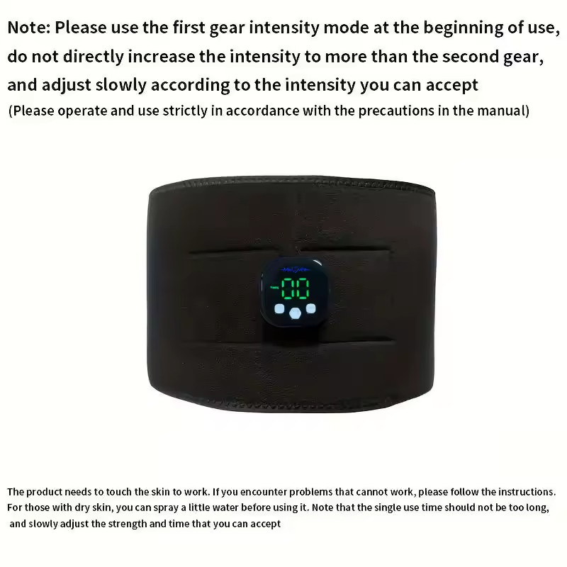 Waist Massager Portable USB Charging Shaper Electric Arm Hip Leg Trainer Weight