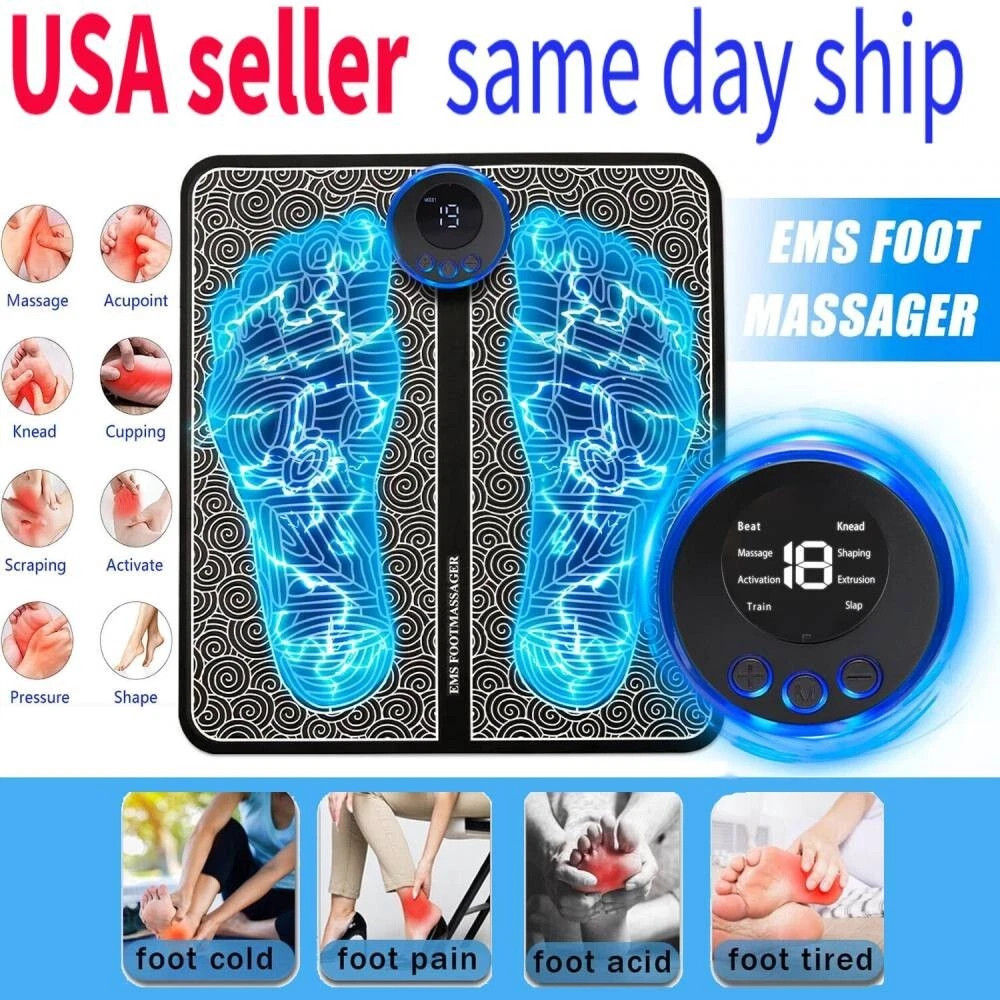 New 2026 EMS Foot Massager by Nooro – Neurontin® For Circulation & Pain Relief