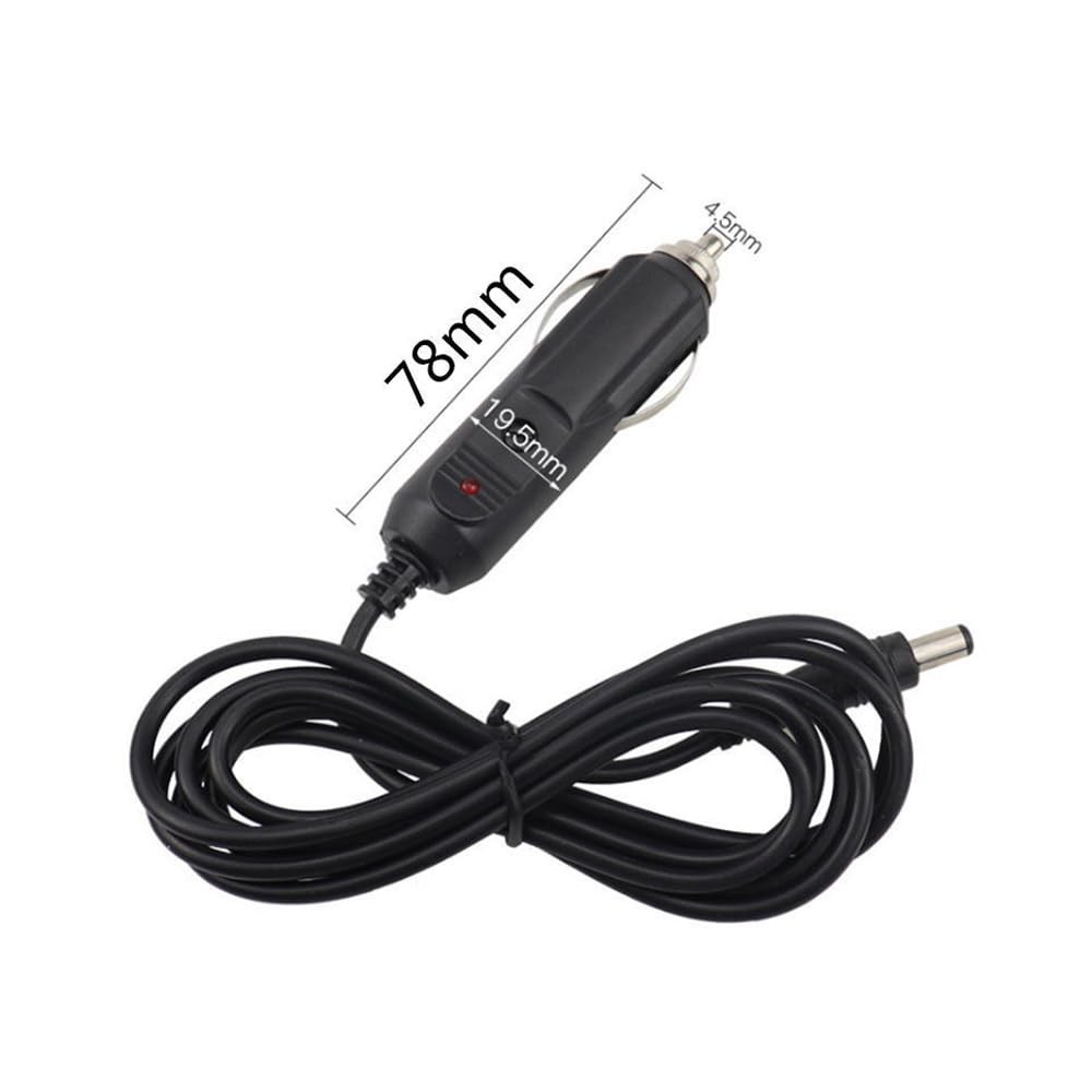 12V Car Charger Cigarette Lighter Adapter Cable Shiatsu Neck & Back Massager …