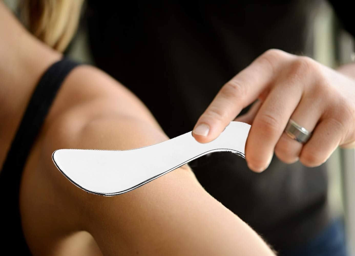 Feelfree Stainless Steel Graston Tools-guasha Scraping Massage Tool for Soft NEW