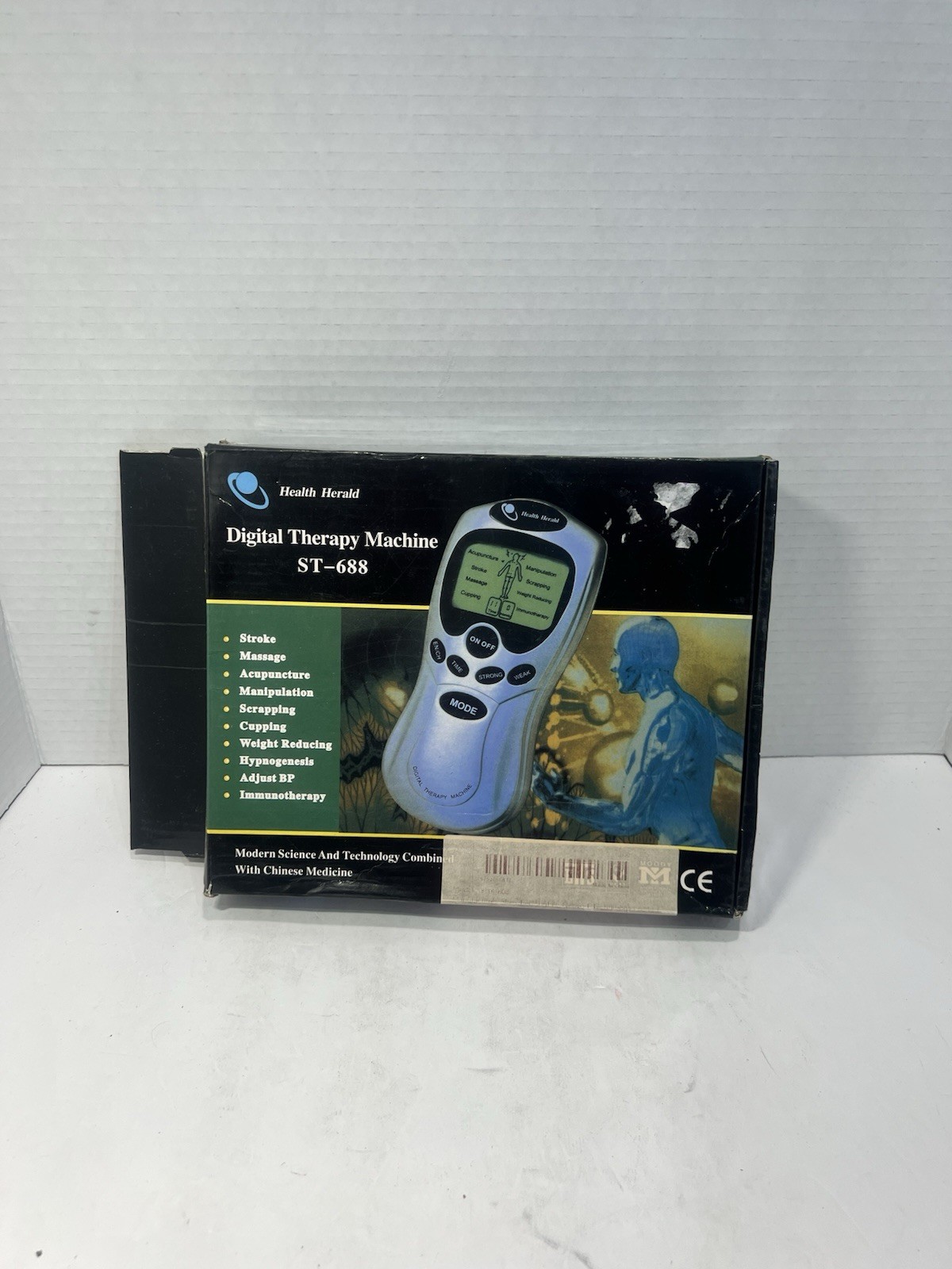 HEALTH HERALD DIGITAL THERAPY MACHINE FULL BODY – SILVER – NEW