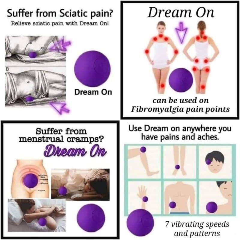 Dream On Ball VIBRATING MASSAGER Pure Romance
