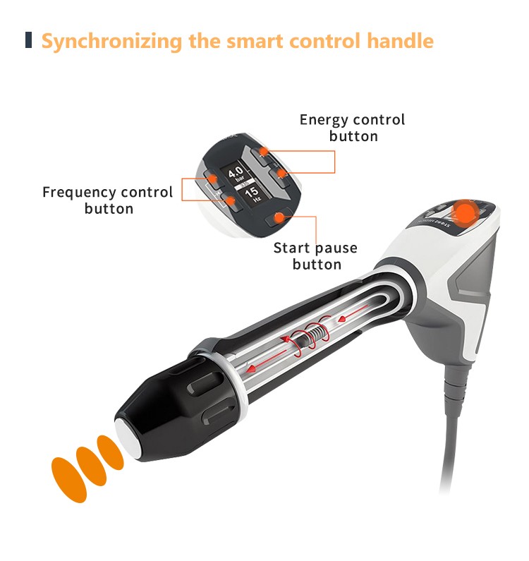 10 Bar Pneumatic ED Shockwave Therapy Machine Pain Relief Ultra Shock Wave ESWT