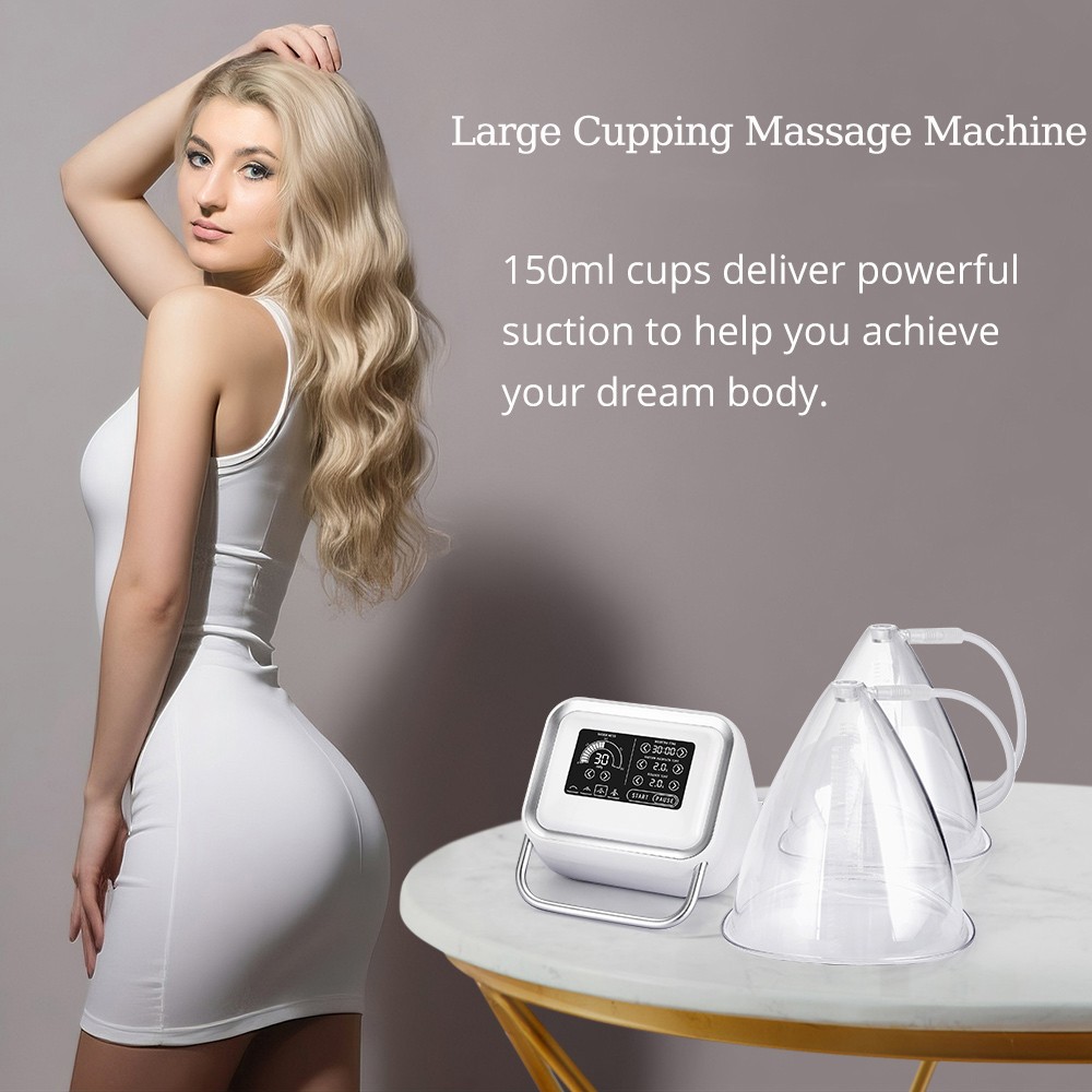 150ml Cupping Massage Breast Enlargement Butt Lifting Machine Body Massager US