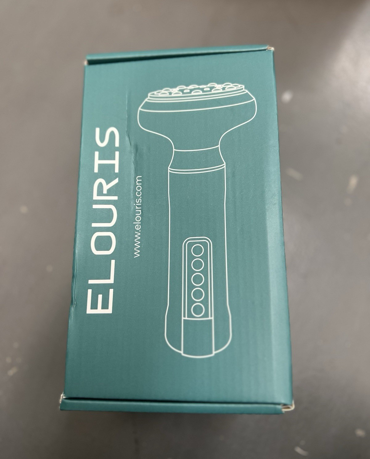 ELOURIS Handheld Negative Pressure Cupping Massager USB Charging DS-A10 White