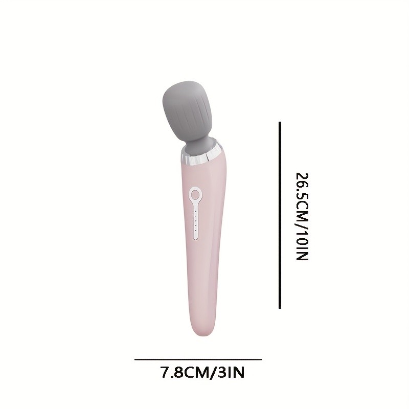 High-Frequency Multi-Speed Silicone Relaxing Soothing Portable Handheld Massager