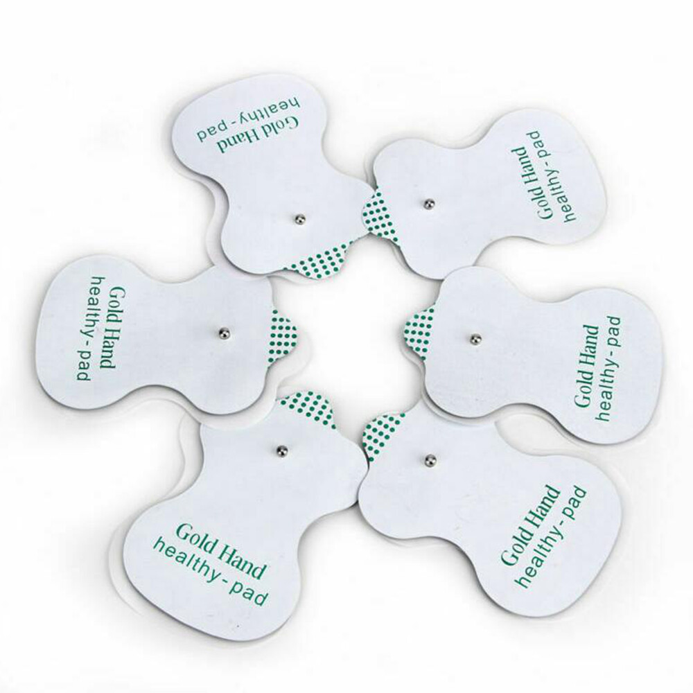 10/20/50pcs Snap On Replacement Electrode Pads For Pulse Therapy Massager & Unit