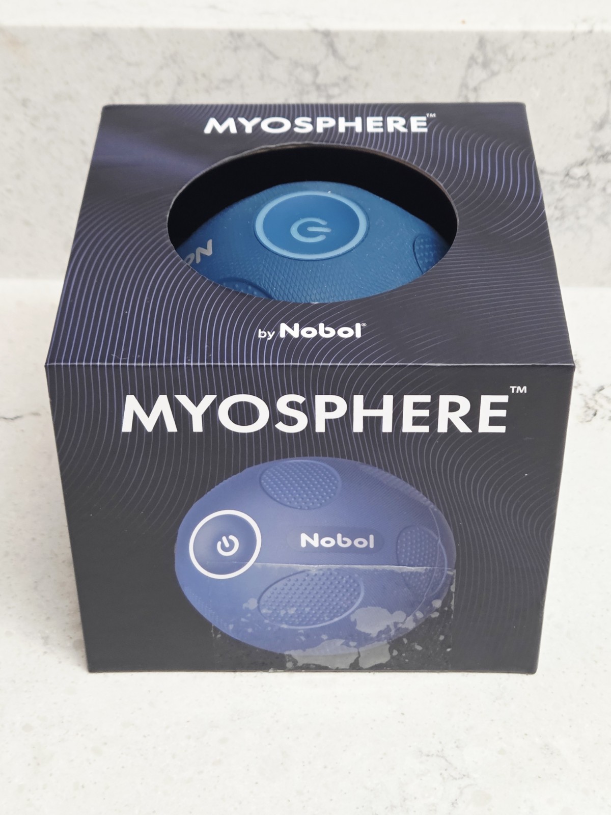 MyoSphere Vibration Massage Ball for Deep Tissue Stimulation And Tension Relief