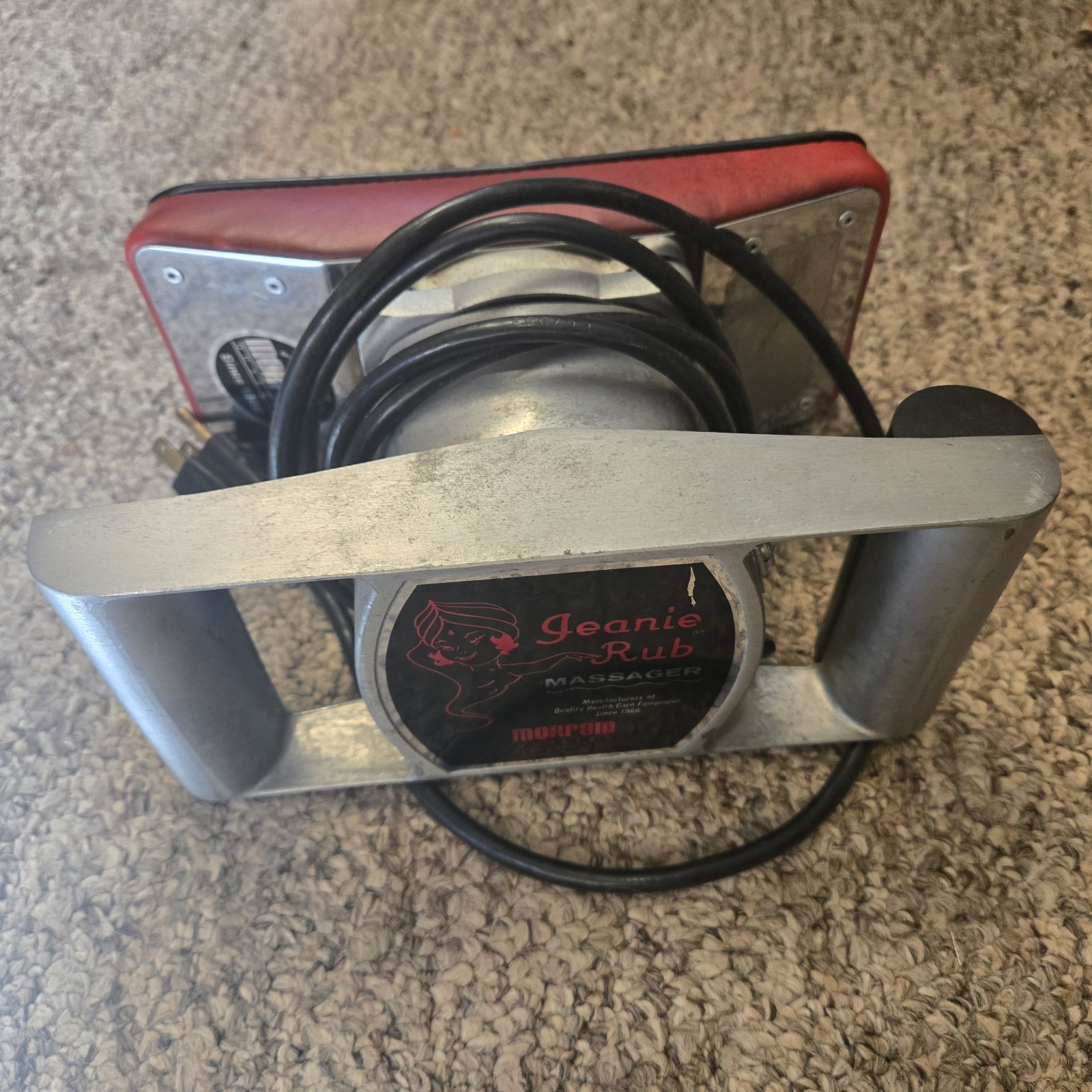 Morfam Jeanie Rub Genie Massager Deep Tissue Vibrator