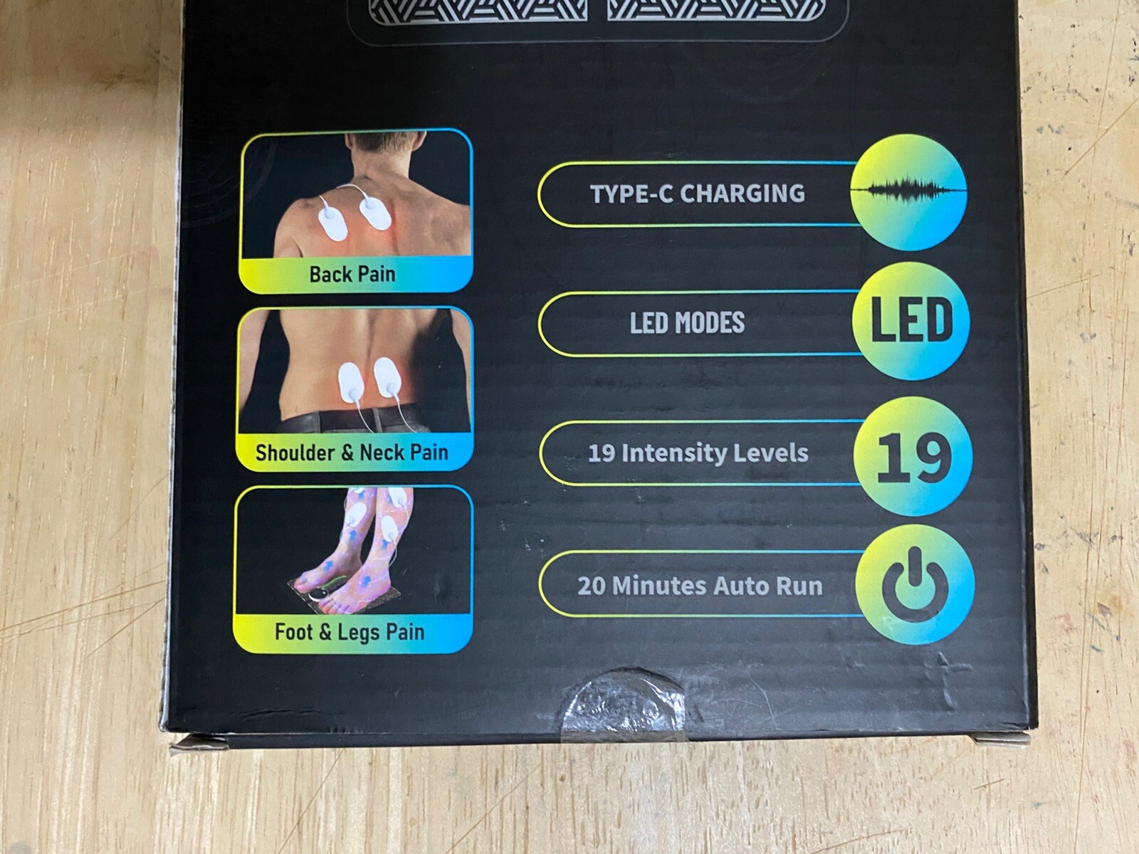 NEWIDAY Foot Massager Mat 8 Modes 19 Levels Foldable Remote Control KTR-2492 NIB