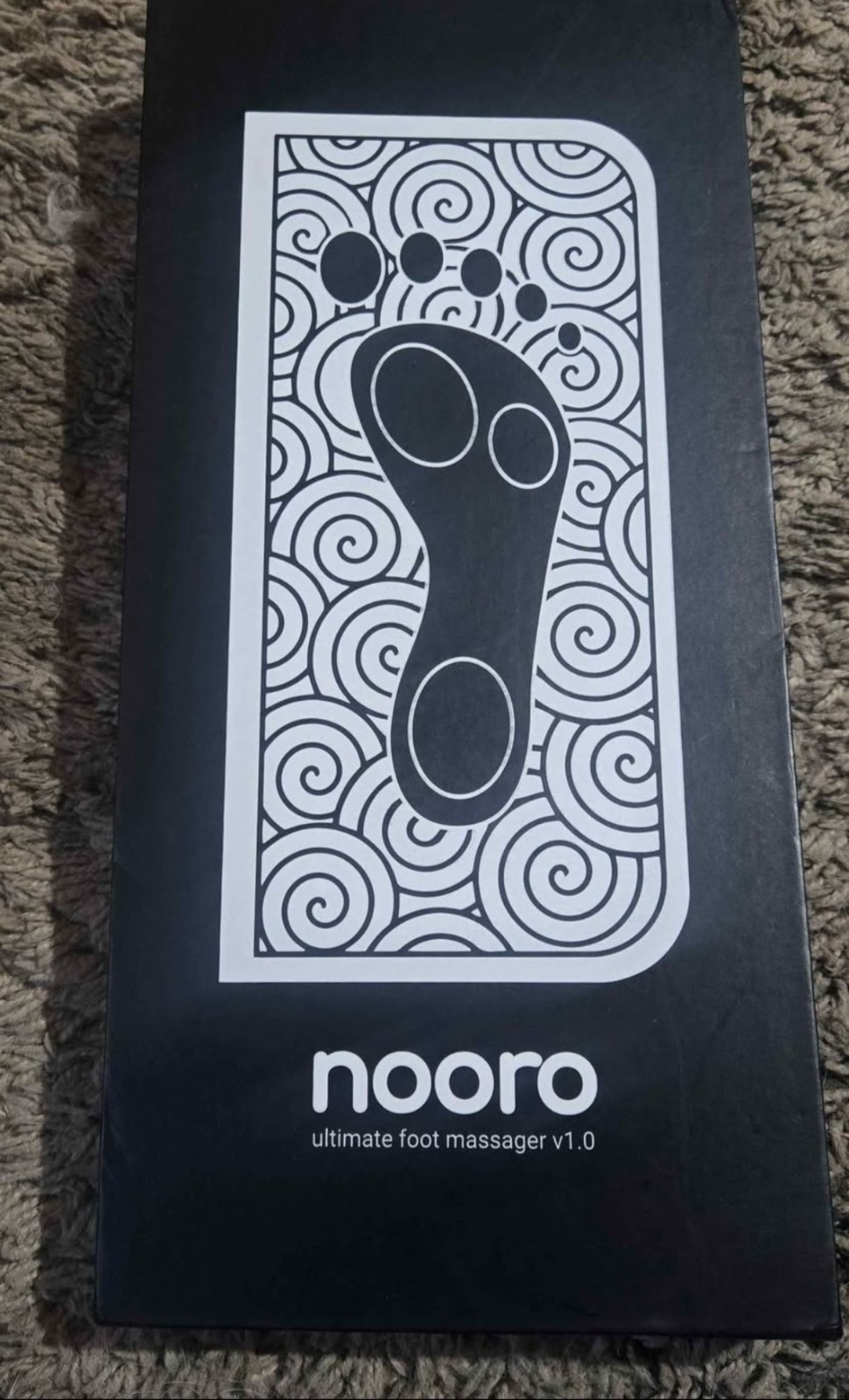 Nooro Ultimate Foot Massager v1.0 NEW & SEALED Health Fitness Relaxation