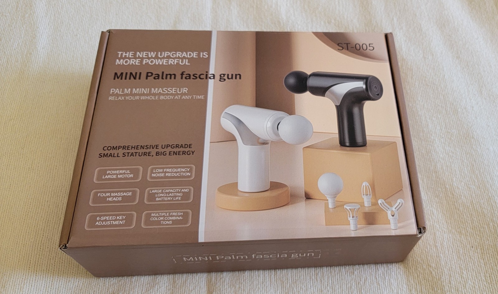 Mini Massage Gun ST-005 Portable Percussion Massager, USB-C