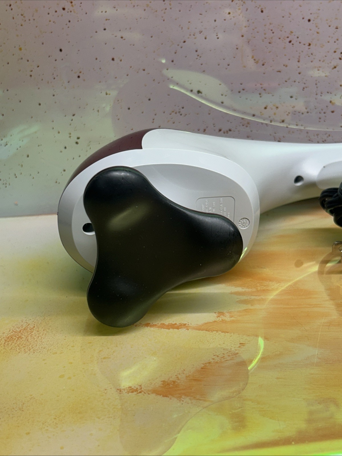 Wahl Deep Tissue Percussion Massager Model 4295A Burgundy Gray W Heat