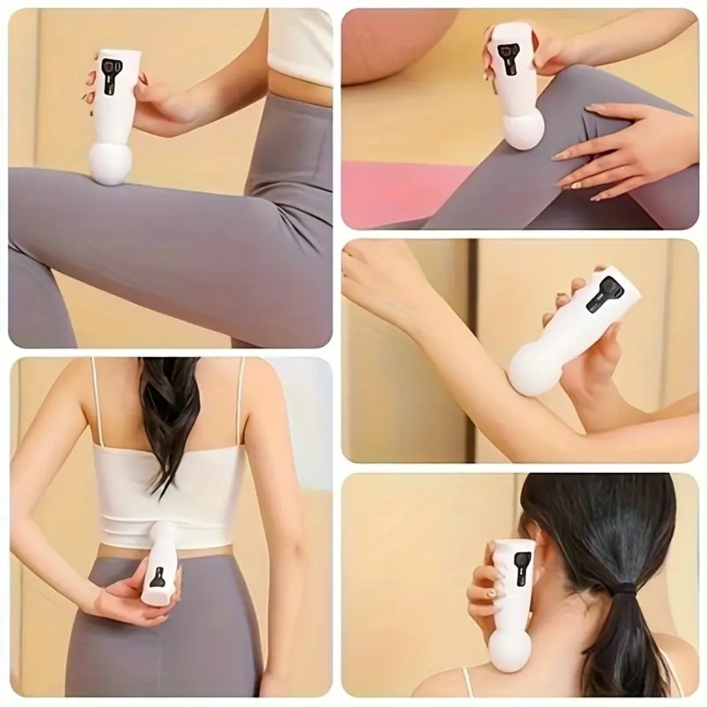 Mini Portable Electric Handheld Massager-Machine for Massage Therapy 4-Speed