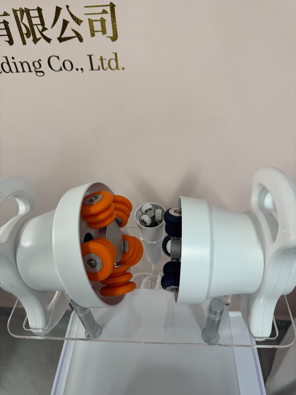 MYOSLIM 360° Rotating Body Roller Massager Muscle Toning Slimming Therapy Device