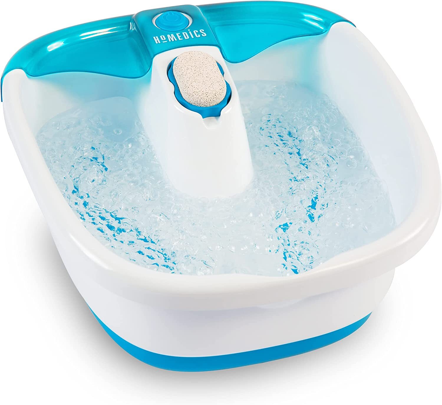 Bubble Mate Foot Spa, Toe Touch Controlled Foot Bath with Invigorating Bubbles a