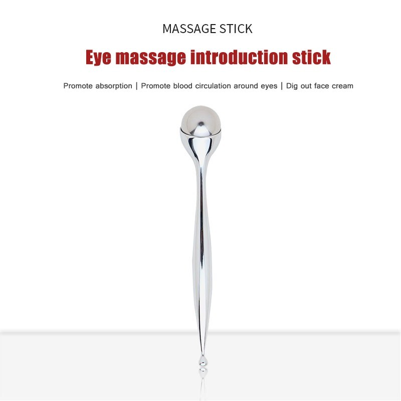 Eye Massage Introduction Stick, Eye Cream Applicator and Ice Roller, Combo pack