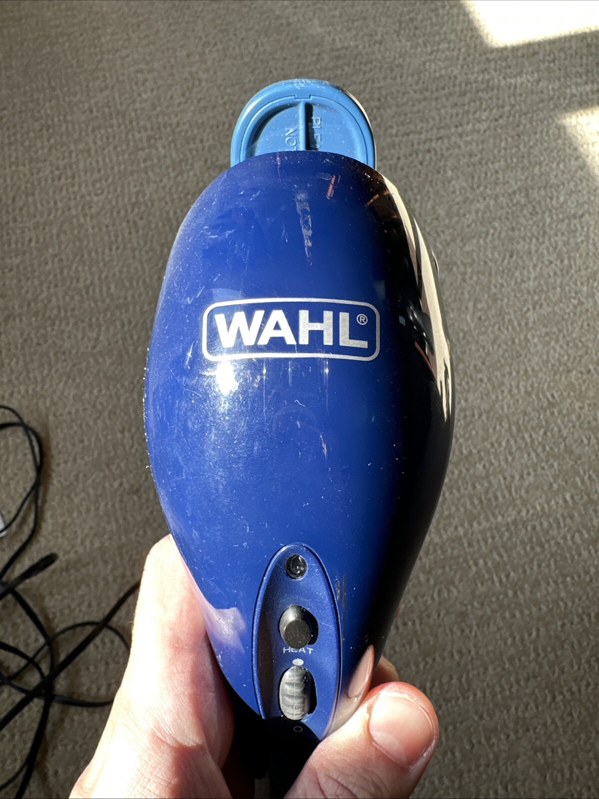 Wahl Massager Full Body Deep Tissue Percussion Therapeutic Hot Cold Model 4295A
