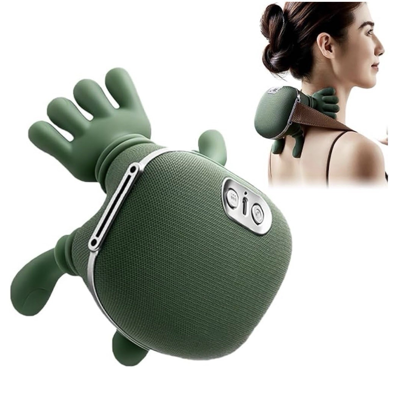 Electric Neck Massager Hand Design Neck Back Legs Deep Tissue Gifts