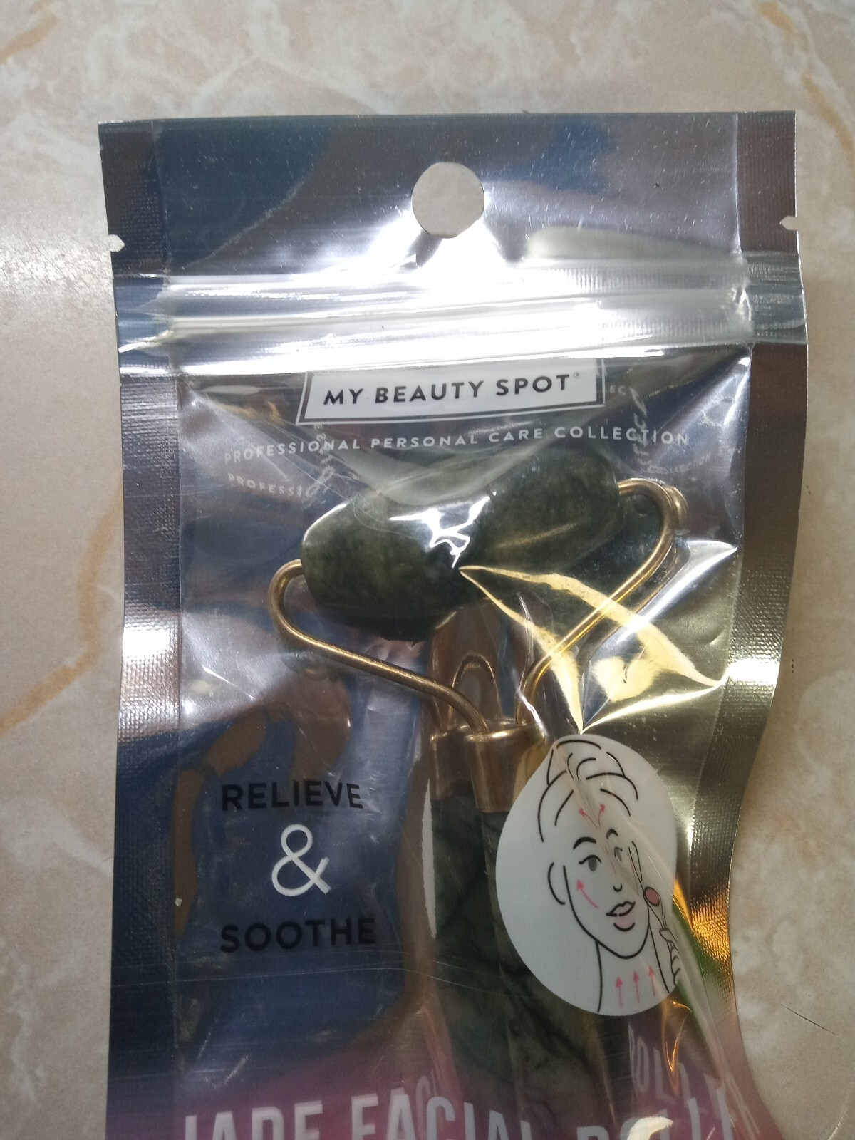 Jade Facial Roller by My Beauty Spot NEW