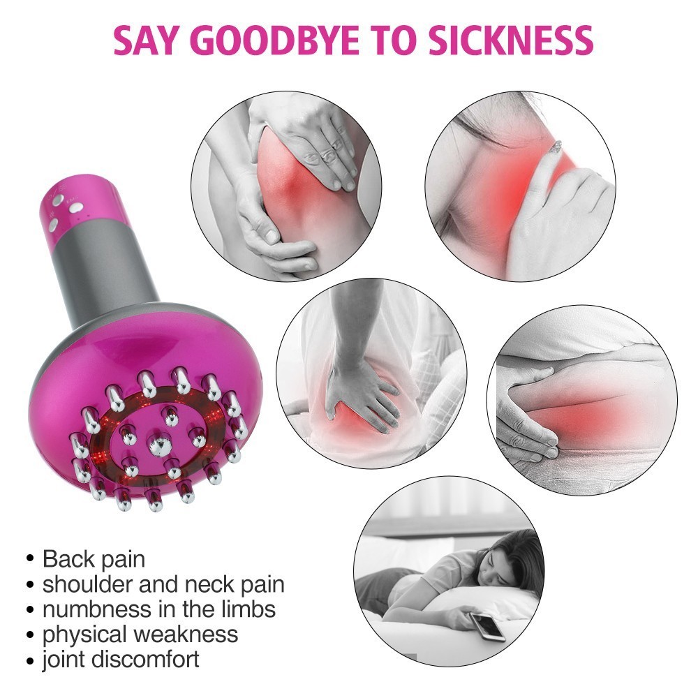 Body Sculpting Lymphatic Drainage Machine Meridian Massage Brush Anti Cellulite