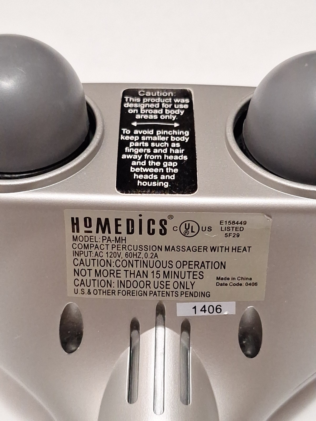 HoMedics PA-MH Compact Percussion Massager Tested
