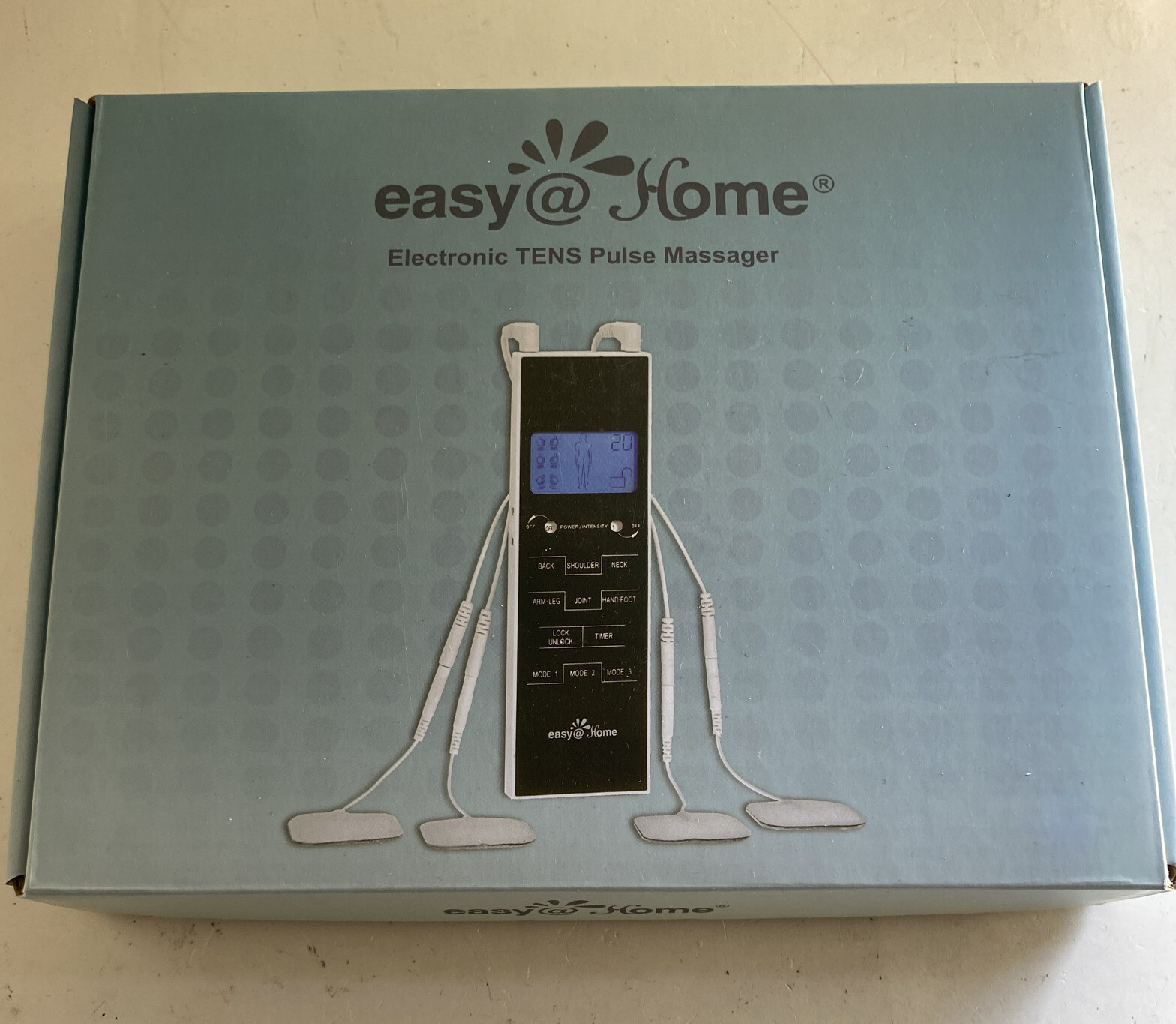 Easy@Home TENS Unit Muscle Stimulator, Electronic Pulse Massage EHE010