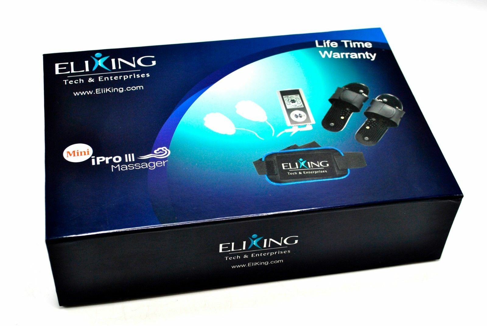 Electronic Pulse Massager EMS IPro III Massage Pads and ABS Stimulator