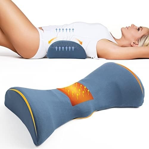 3 In 1 Electric Lumbar Support Pillow Smooth Spine Triple Fusion Back Massager