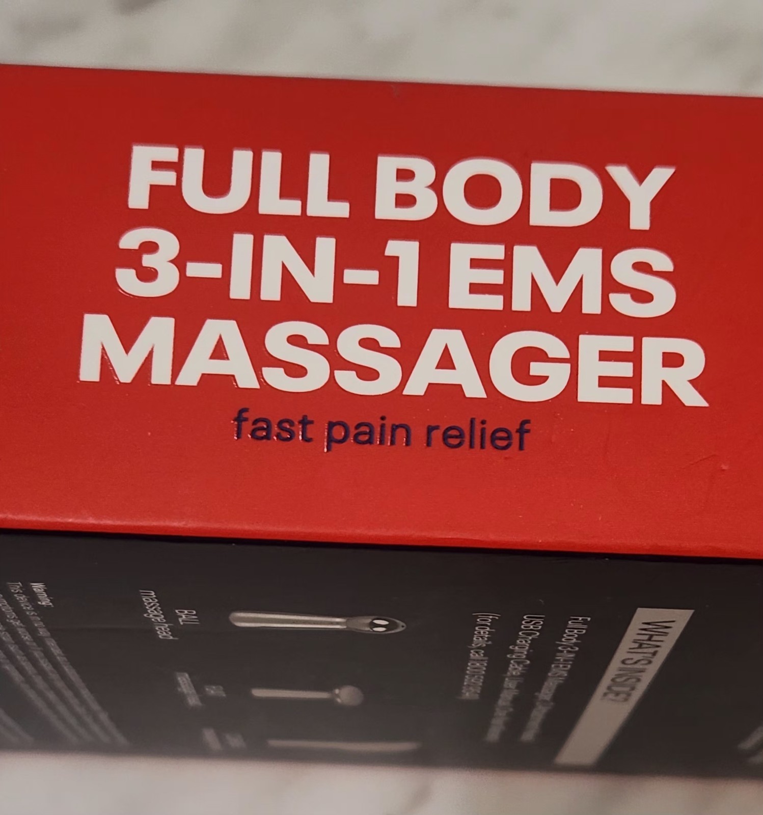 NIB! Reebok Full Body EMS 3-n-1 Massager Tool
