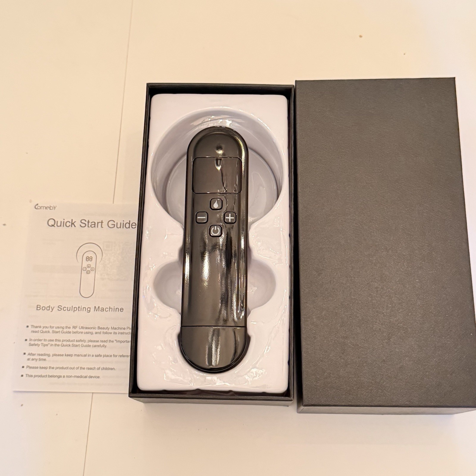 Comeby Fat Burning Iron RF Ultrasonic Cordless Heated F1 Body Sculpting
