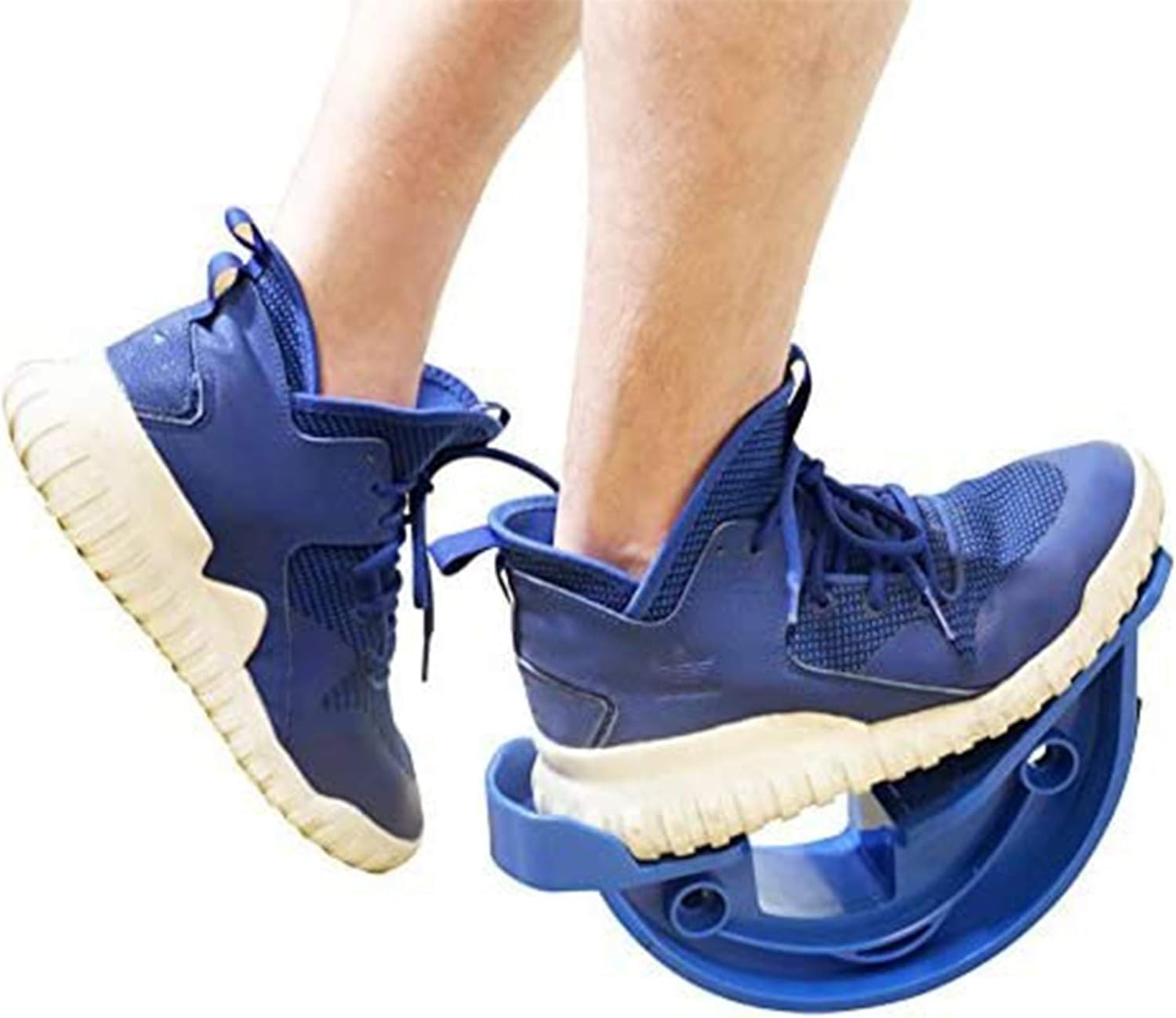 Foot Stretcher Calf & Foot Rocker for Plantar Fasciitis with Non-slip Blue