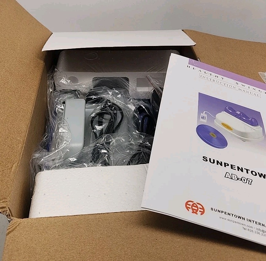 Sunpentown SPT Swing Machine Massager with Swivel Disc – AB-07