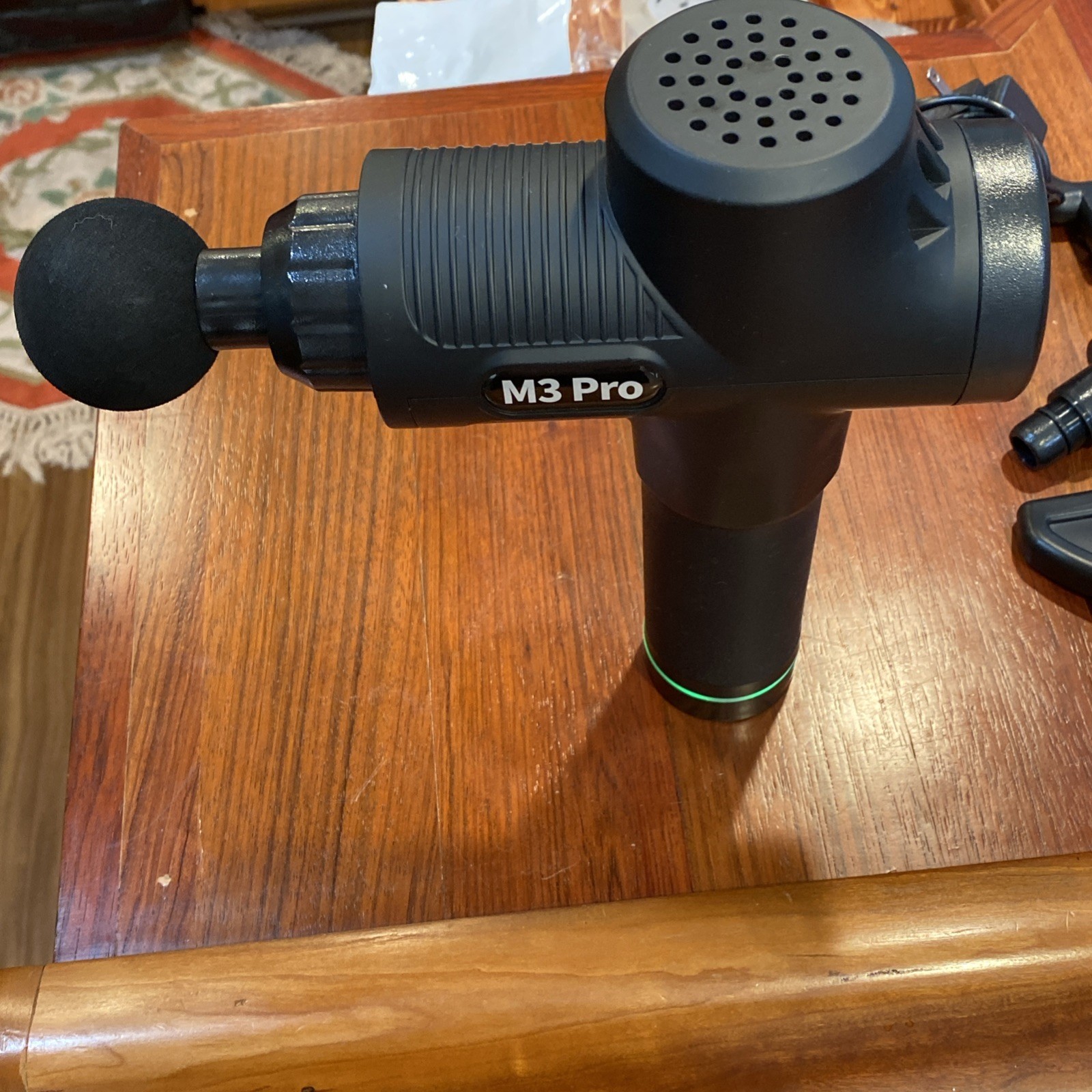 M3 Pro Massage Gun.Great Shape.Multiple Attachments. Charger Carry Case