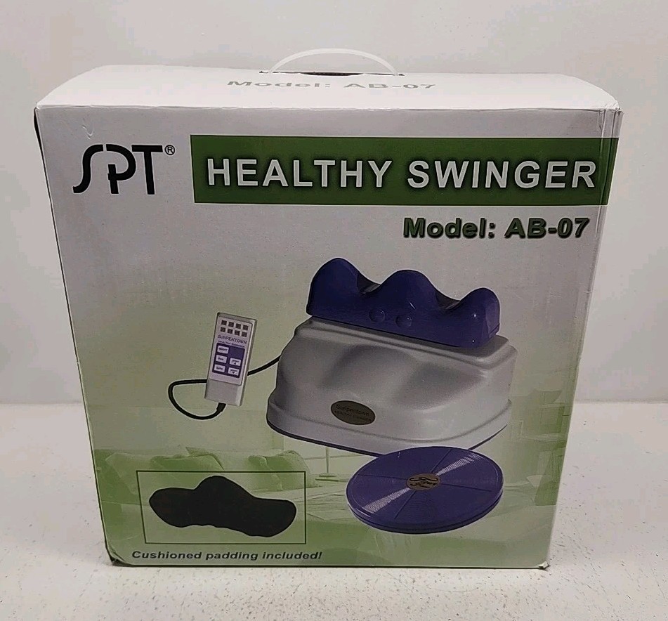 Sunpentown SPT Swing Machine Massager with Swivel Disc – AB-07