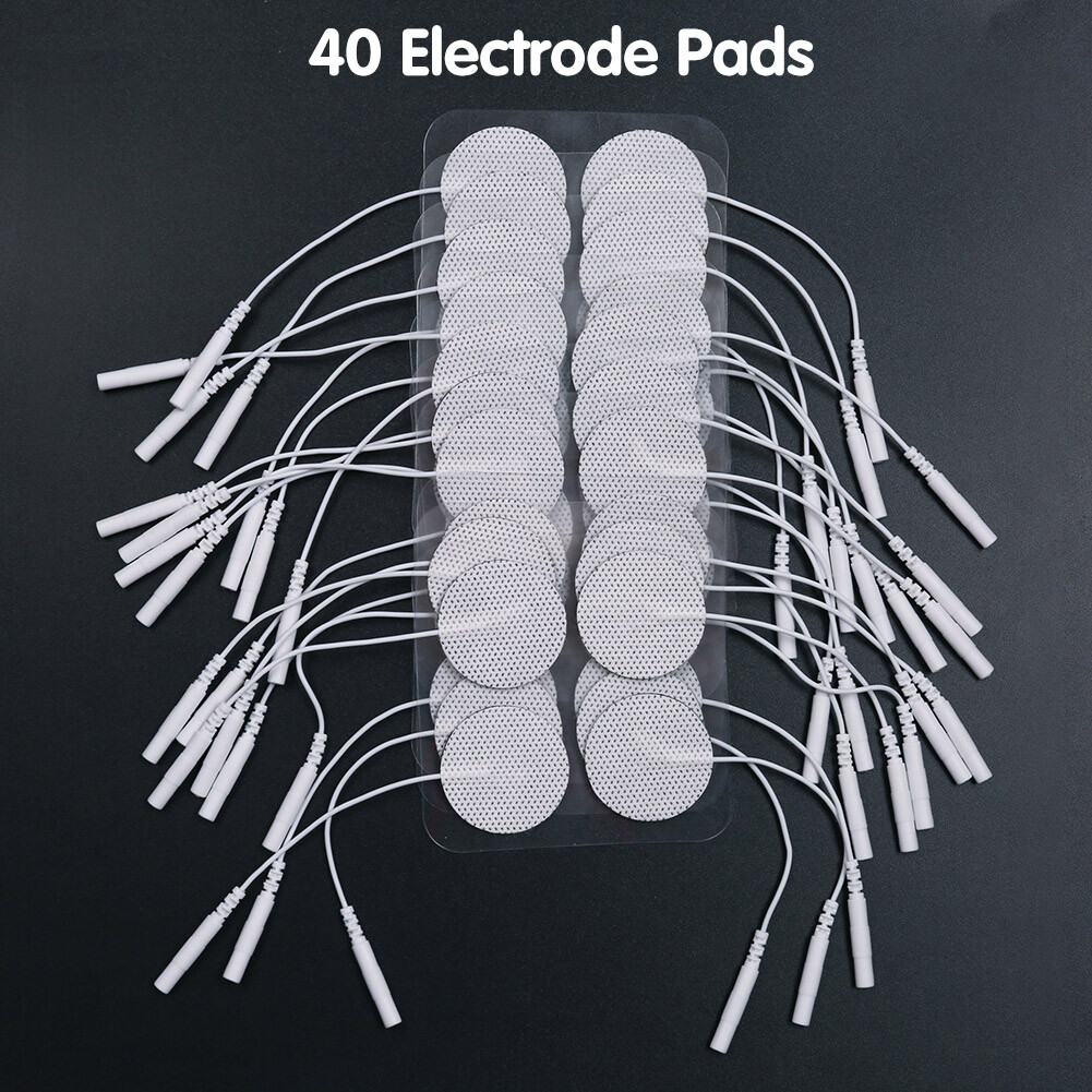 2″x 2″ /1.25″ TENS Electrode Pads Replacement Unit 7000 3000 Muscle Stimulator