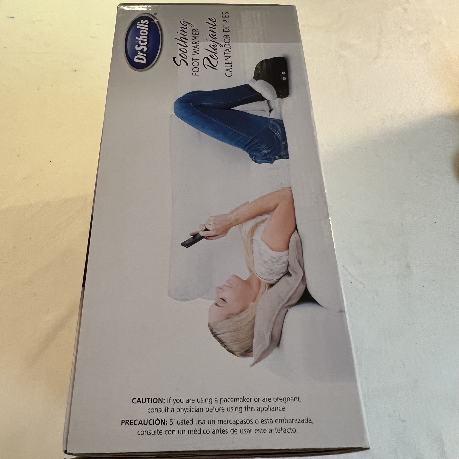 Dr Scholls Soothing Foot Warmer Heat and Vibration Black with Cord New