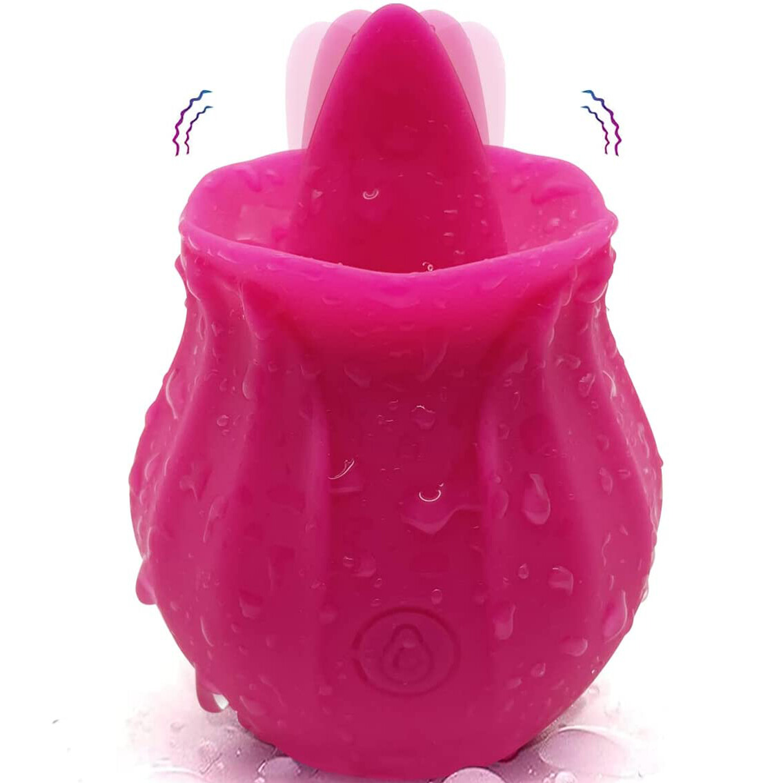 10 speed Rose Female Anniversary Female Birthday Gift Massage Tongue Licking USA