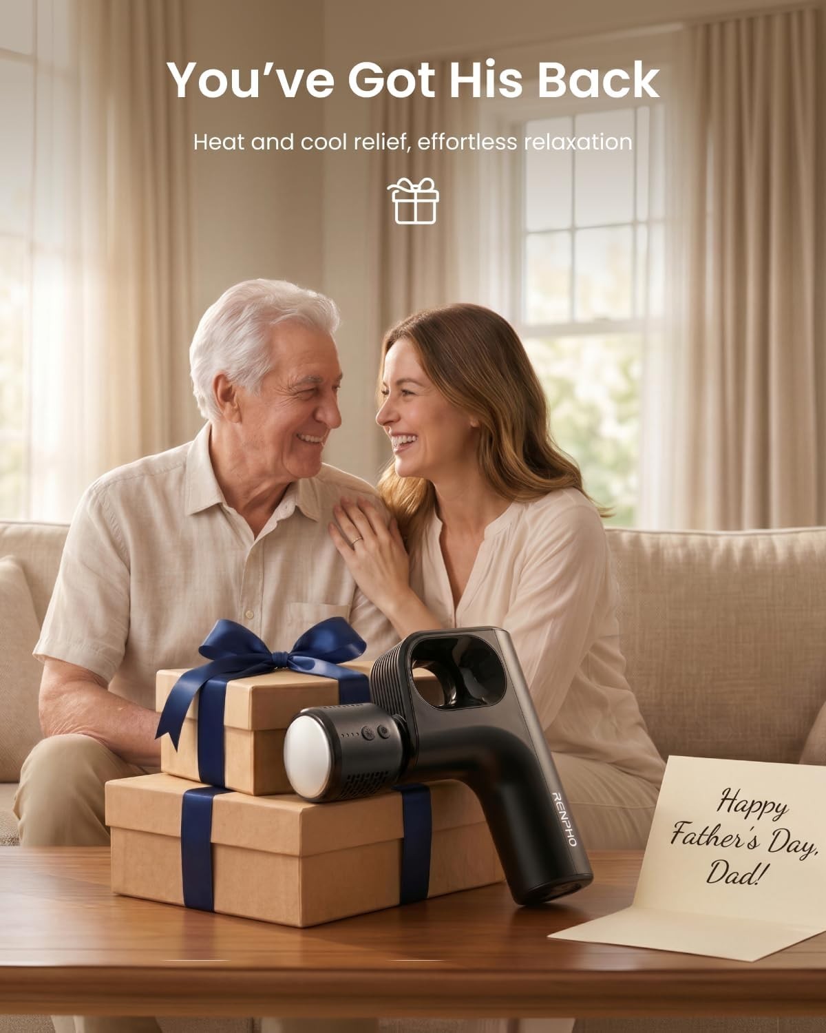 Travel-Friendly Deep Tissue Massager with 5 Heads – Muscle Relaxation Anywhere