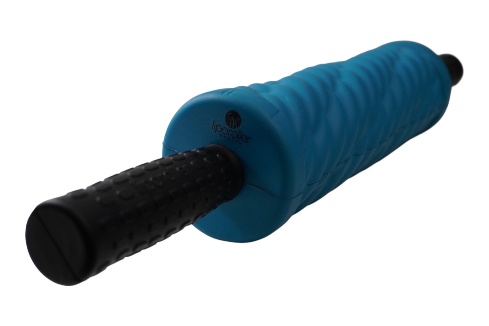 Liporoller SMOOTH Manual Muscle Massage Roller with Carry Bag – Blue & Black