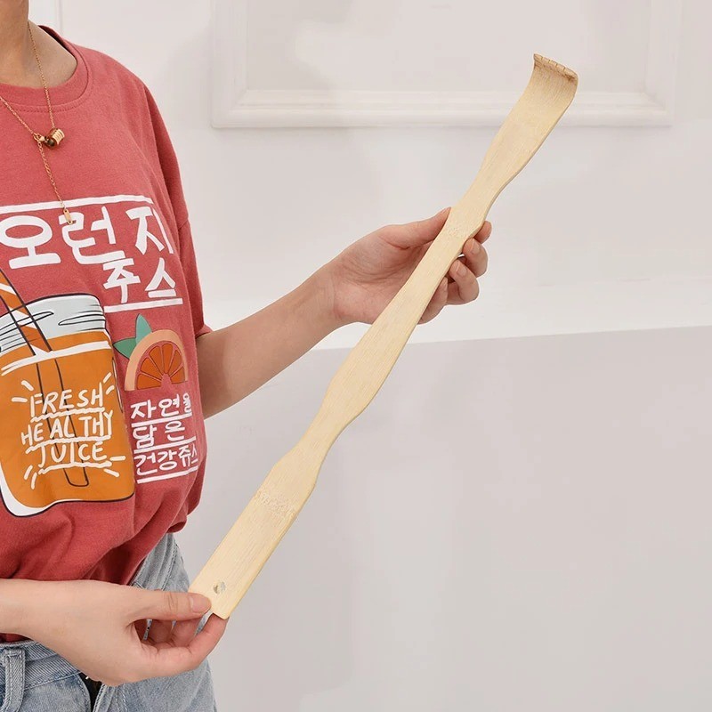 3Pack Natural Bamboo Back Scratcher Long Reach Pick Itch Relief Tool Portable US