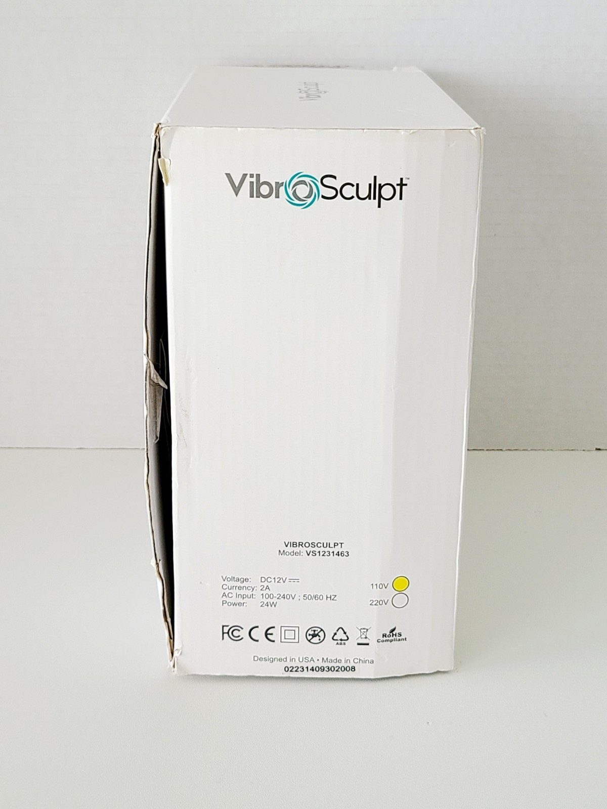 VibroSculpt Massage and Relax Deep Tissue Adjustable Speed Open Box Never Used