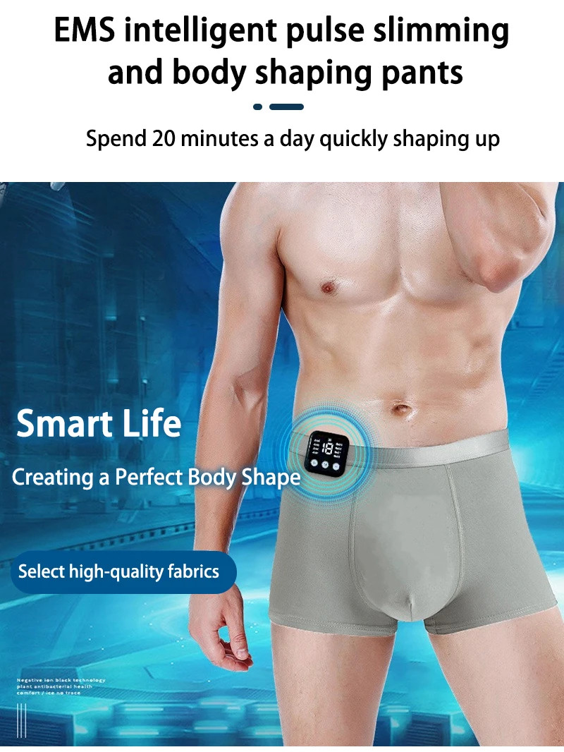 EMS Massage Yoga Power Pants Hip Lifting Leg Toning Body Shaping Fitness Pants