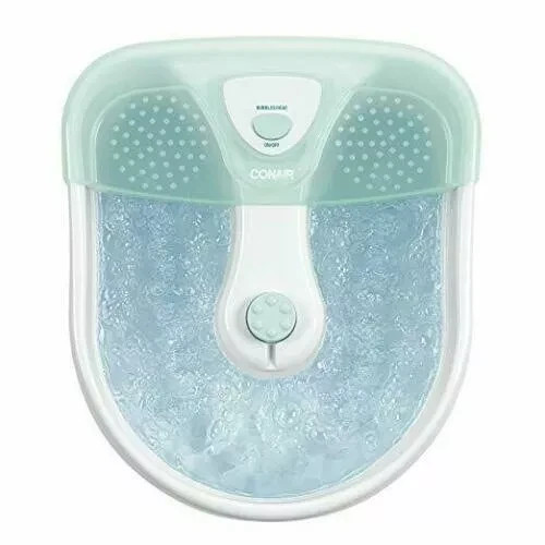 NEW Large Feet Foot Spa Bath Heat Soaker Massage Bubble Roller Deep Soak